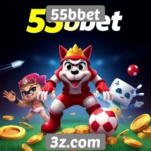 Comparativo de jogos disponíveis na plataforma 55bbet
